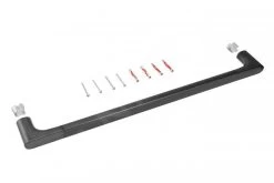 Keuco Edition 400 - Handdoekhouder, Lengte 800 Mm, Zwart Chroom Geborsteld 11501130800 -Thuis Badkamer Verkoop Winkel 00cd9af80a1ea3e3610b822d