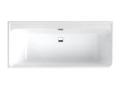 Villeroy & Boch Collaro - Back-to-wall Bad 1800x800 Mm Met Afvoer En Overloop, Wit UBA180COR9CL00VD01