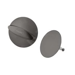 Hansgrohe Flexaplus - Afwerkset Overloop- En Afvoergarnituur, Geborsteld Zwart Chroom 58185340