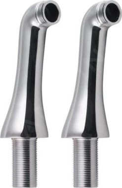 Sapho Reitano Rubinetteria Antea - Aansluiting Voor Installatie Van Badkraan Op Badrand, 2 St, Chroom 9851