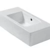 Duravit Vero - Fontein 500x250 Mm, Zonder Kraangat, Met WonderGliss, Alpine Wit 07035000001
