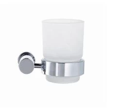 Duravit D-Code - Tandenborstelhouder, Rechts, Melkglas/chroom 0099201000