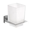 Aqualine Apollo - Tandenborstelhouder, Mat Glas/chroom 1416-04
