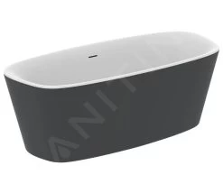 Ideal Standard Dea - Vrijstaand Bad 1700x750 Mm, Mat Wit/mat Zwart K8720V3