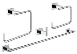 Grohe Essentials Cube - Accessoire Set, Chroom 40778001