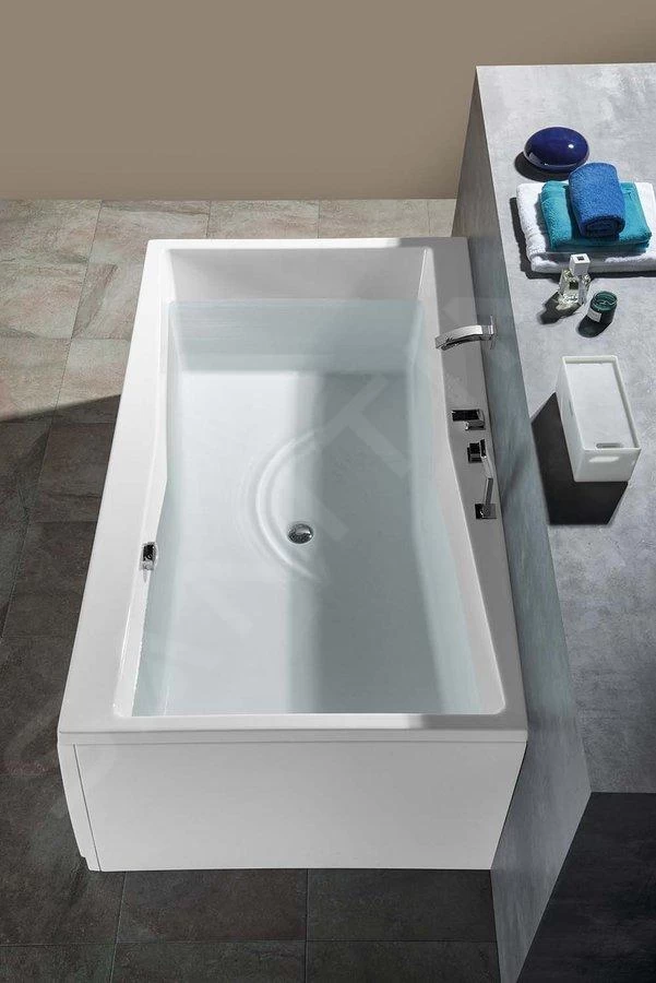 Polysan Baden - Quest Bad 1800x1000x490 Mm, Wit 78511 4 Polysan Baden - Quest Bad 1800x1000x490 Mm, Wit 78511 - Afbeelding 4