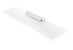 Nimco Nikau - Plank, Lengte 600 Mm, Mat Glas/chroom NK 30091B-60-26