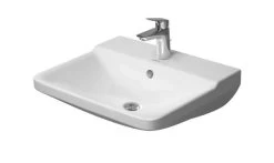 Duravit P3 Comforts - Wastafel 550x455 Mm, Met Overloop, Met Kraangat, Wit 2331550000