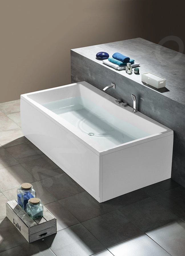 Polysan Baden - Quest Bad 1800x1000x490 Mm, Wit 78511 3 Polysan Baden - Quest Bad 1800x1000x490 Mm, Wit 78511 - Afbeelding 3