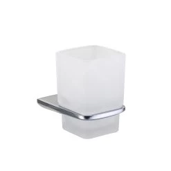 Kielle Vega - Tandenborstelhouder, Mat Glas/chroom 40018000