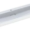 Geberit ONE - Wastafel 1200x480x142 Mm, Verborgen Overloop, Met Kraangat, Horizontale Afvoer, KeraTect, Wit 505.048.00.1