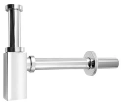 Aqualine Sifons - Wastafelsifon Vierkant, Chroom CV1004