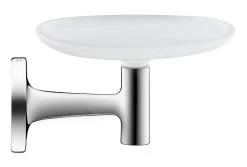 Duravit Starck T - Zeepschaal Wandmontage, Chroom/matglas 0099331000