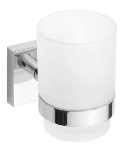 Sapho X-SQUARE - Glashouder, Glas/chroom XQ903