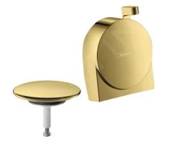 Hansgrohe Exafill S - Afbouwdeel Voor Badafvoer, Gepolijst Goud Look 58117990
