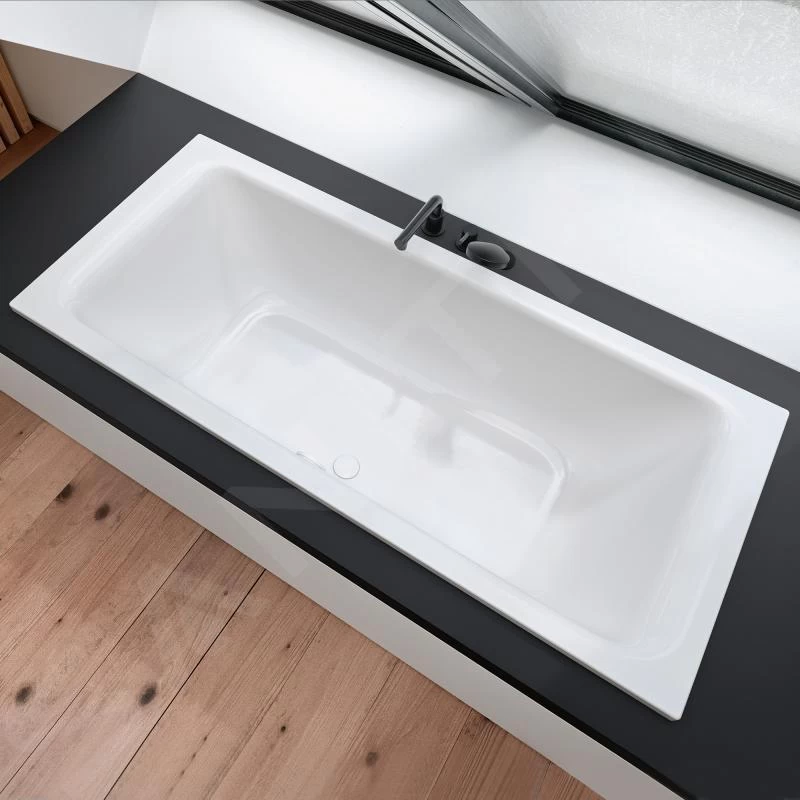 Bette Select - Duo Inbouwbad, 1800x800 Mm, BetteGlaze Plus, Wit 3473-000PLUS 3 Bette Select - Duo Inbouwbad, 1800x800 Mm, BetteGlaze Plus, Wit 3473-000PLUS - Afbeelding 3