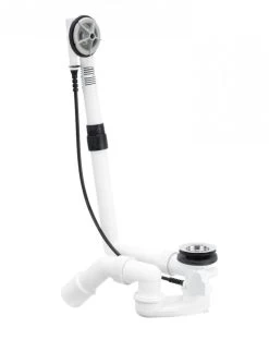 Bette Toebehoren - Bad Af- En Overloopgarnituur, Met Bowdenkabel, Lengte 725 Mm, Chroom B602-901