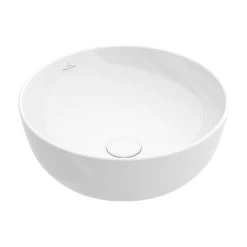 Villeroy & Boch Artis - Waskom Op Blad, Diameter 430 Mm, Alpine Wit 41794301