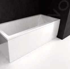 Polysan Couvert - Voorpaneel Rechts 180 R, 180 X 52 Cm, Wit 72858 -Thuis Badkamer Verkoop Winkel b5525feaf193ba2a6d8bfe58