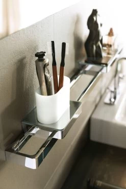 Axor Universal - Glashouder, Chroom 42834000 -Thuis Badkamer Verkoop Winkel d416dd00d87413546c66664c