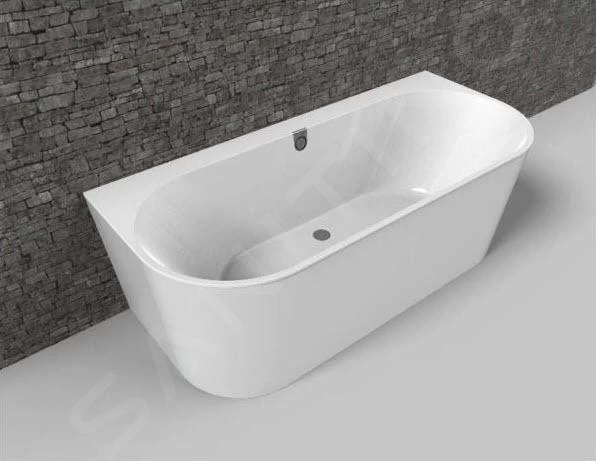 Villeroy & Boch Oberon 2.0 - Bad 1800x800x460 Mm, Quaryl, Wit UBQ180OBR9CD00V-01 3 Villeroy & Boch Oberon 2.0 - Bad 1800x800x460 Mm, Quaryl, Wit UBQ180OBR9CD00V-01 - Afbeelding 3