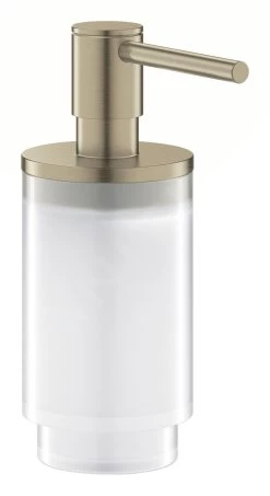 Grohe Selection - Zeepdispenser, Glas/geborsteld Nikl 41028EN0