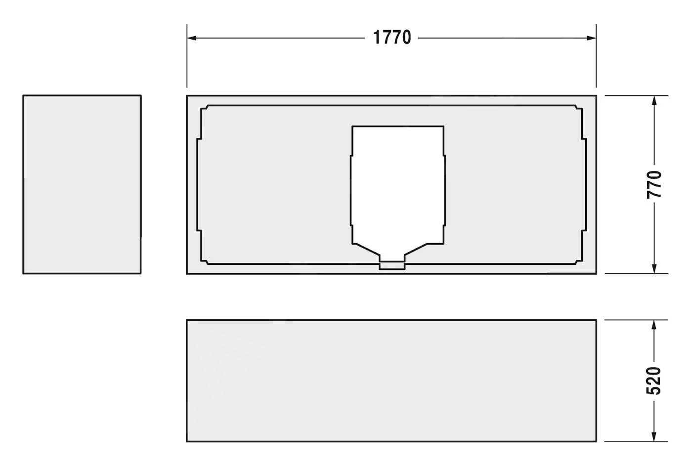 Duravit Toebehoren - Badondersteuning Voor D-Code Bad, 1800x800 Mm 790475000000000 2 Duravit Toebehoren - Badondersteuning Voor D-Code Bad, 1800x800 Mm 790475000000000 - Afbeelding 2